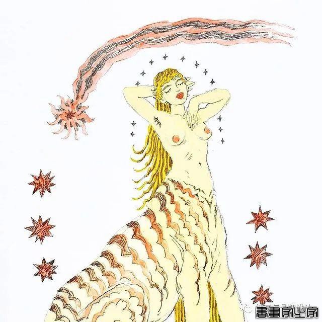 插画丨充满迷幻色彩的插图，用不同版本的色调变化和着色在笔下诞生了无数大胆细腻的女性角色-56.jpg