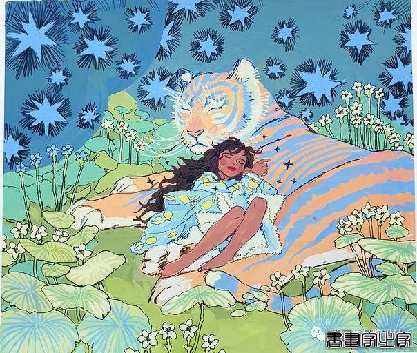 插画丨充满迷幻色彩的插图，用不同版本的色调变化和着色在笔下诞生了无数大胆细腻的女性角色-77.jpg