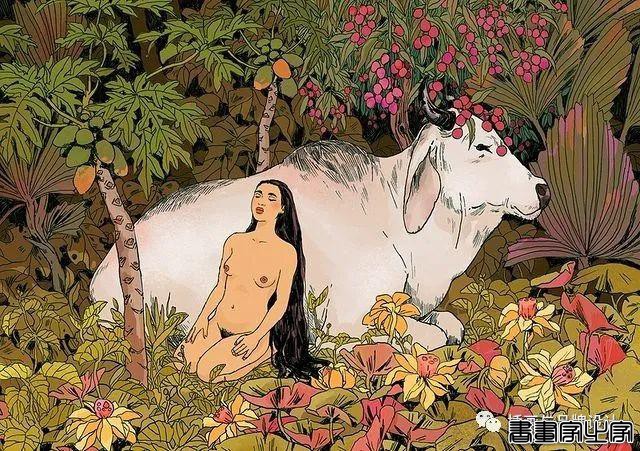 插画丨充满迷幻色彩的插图，用不同版本的色调变化和着色在笔下诞生了无数大胆细腻的女性角色-79.jpg