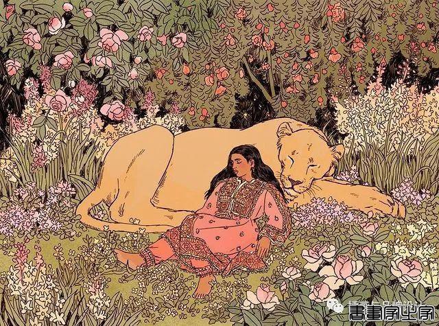 插画丨充满迷幻色彩的插图，用不同版本的色调变化和着色在笔下诞生了无数大胆细腻的女性角色-81.jpg