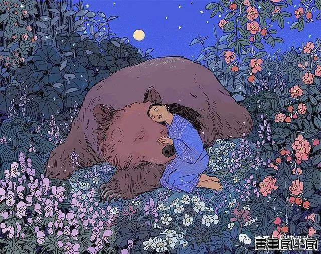 插画丨充满迷幻色彩的插图，用不同版本的色调变化和着色在笔下诞生了无数大胆细腻的女性角色-82.jpg