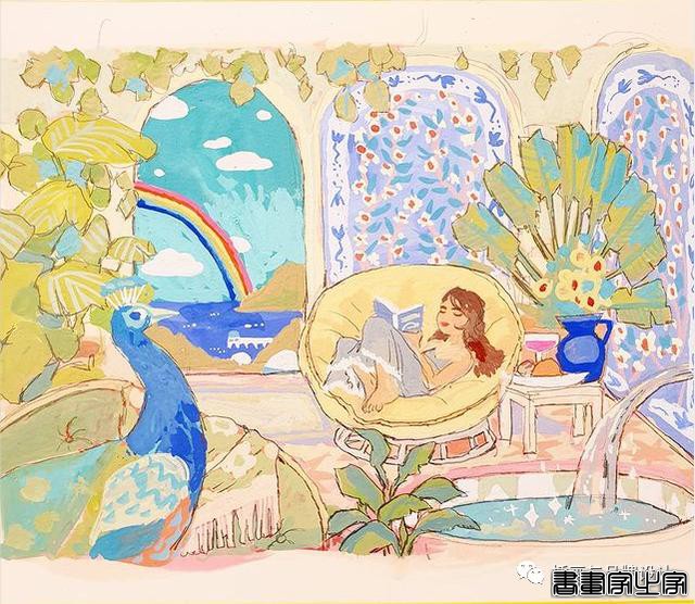 插画丨充满迷幻色彩的插图，用不同版本的色调变化和着色在笔下诞生了无数大胆细腻的女性角色-85.jpg