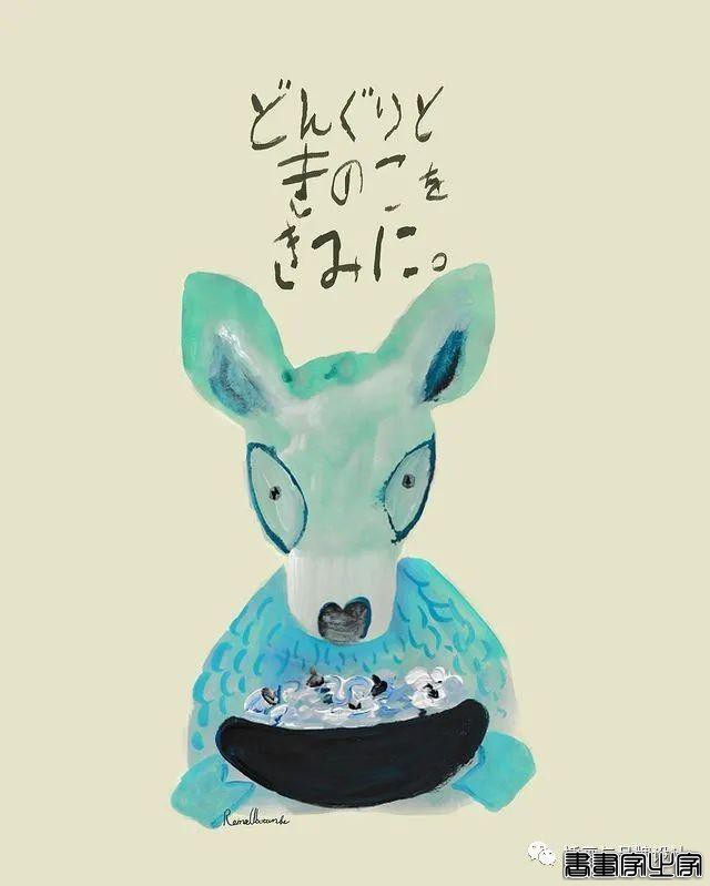 插画丨诗情画意的拼贴插图，细腻的肌理，夸张自由的线条，别具一格的人物角色-37.jpg