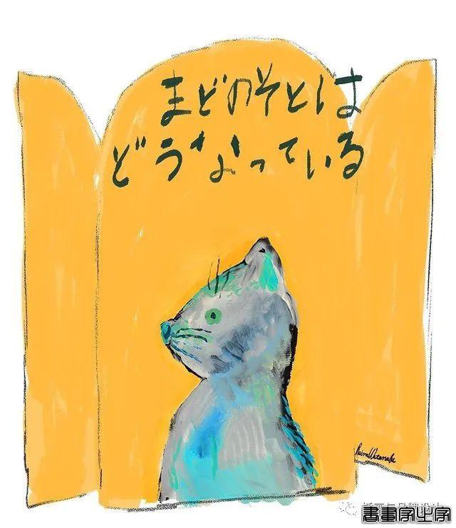 插画丨诗情画意的拼贴插图，细腻的肌理，夸张自由的线条，别具一格的人物角色-39.jpg