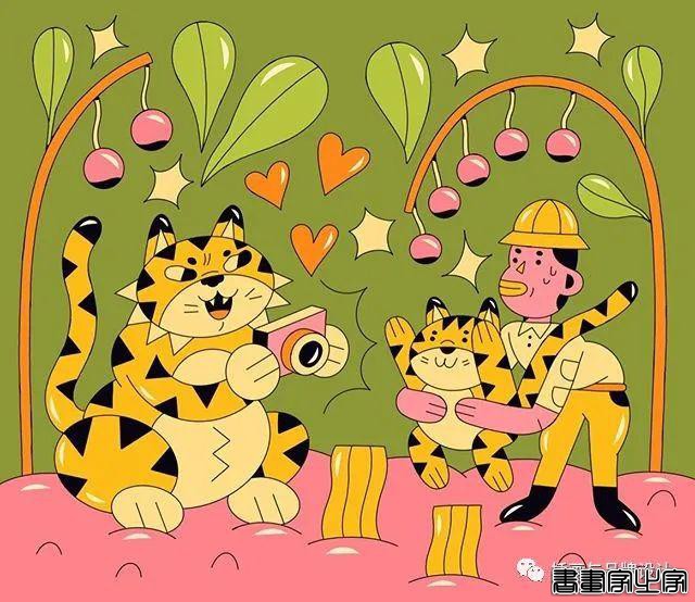 插画丨扁平活力的日常脑洞，生活在她手中变得奇幻又有趣-14.jpg