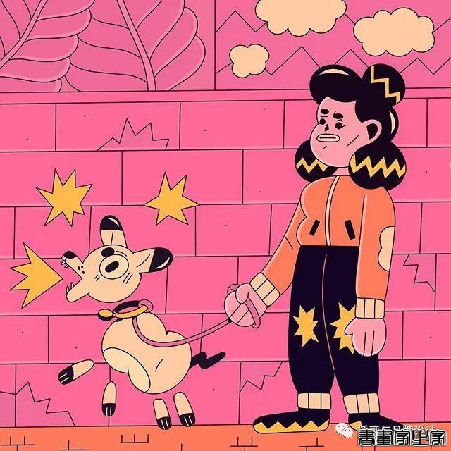 插画丨扁平活力的日常脑洞，生活在她手中变得奇幻又有趣-25.jpg