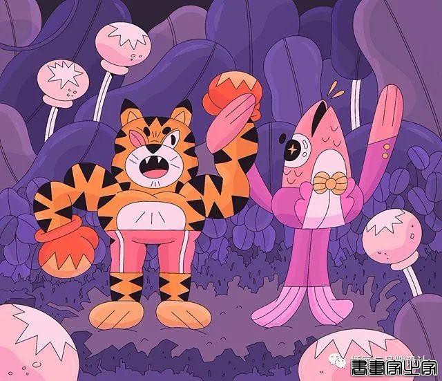 插画丨扁平活力的日常脑洞，生活在她手中变得奇幻又有趣-26.jpg