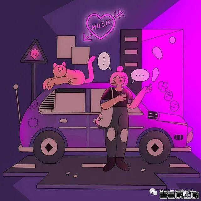 插画丨扁平活力的日常脑洞，生活在她手中变得奇幻又有趣-49.jpg