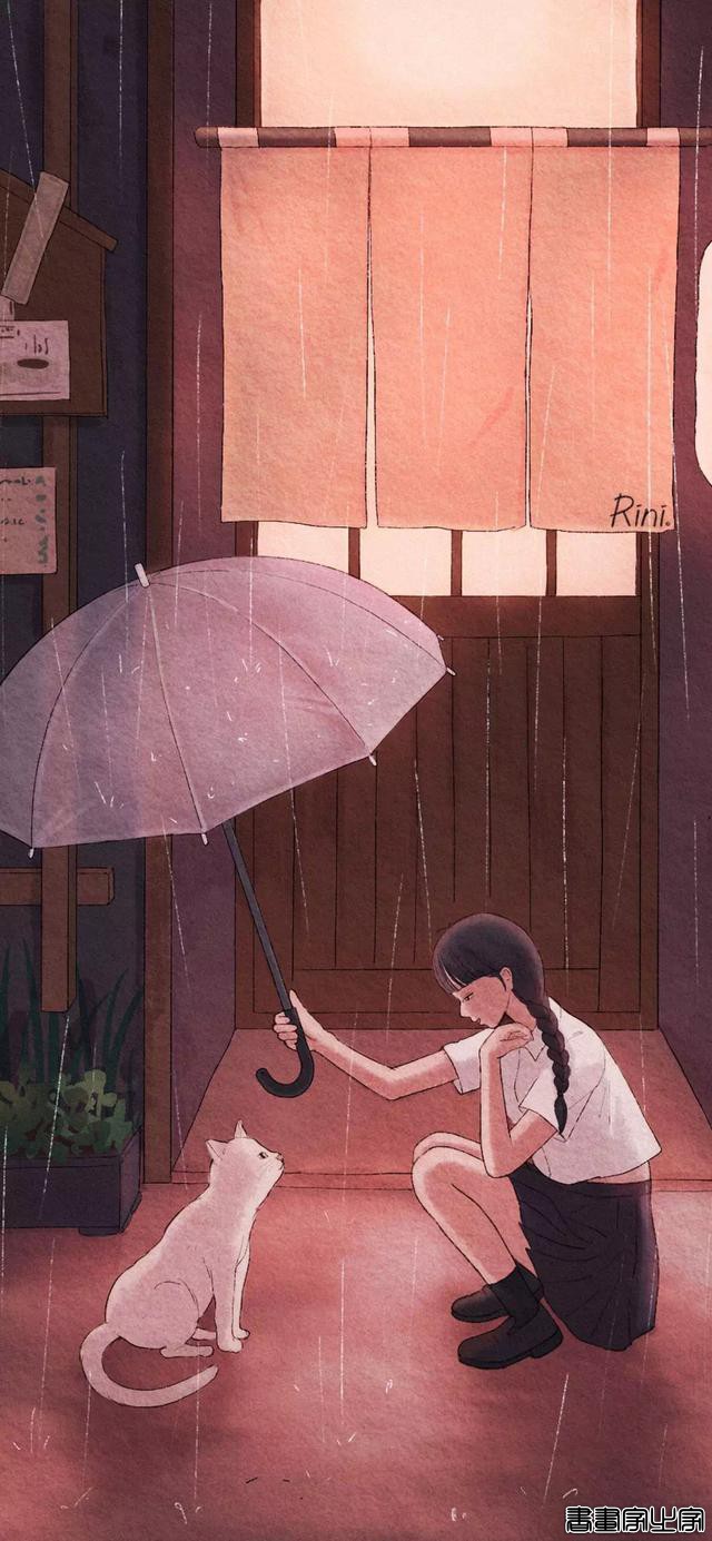 温柔插画壁纸，幸福大概就是这样的-8.jpg