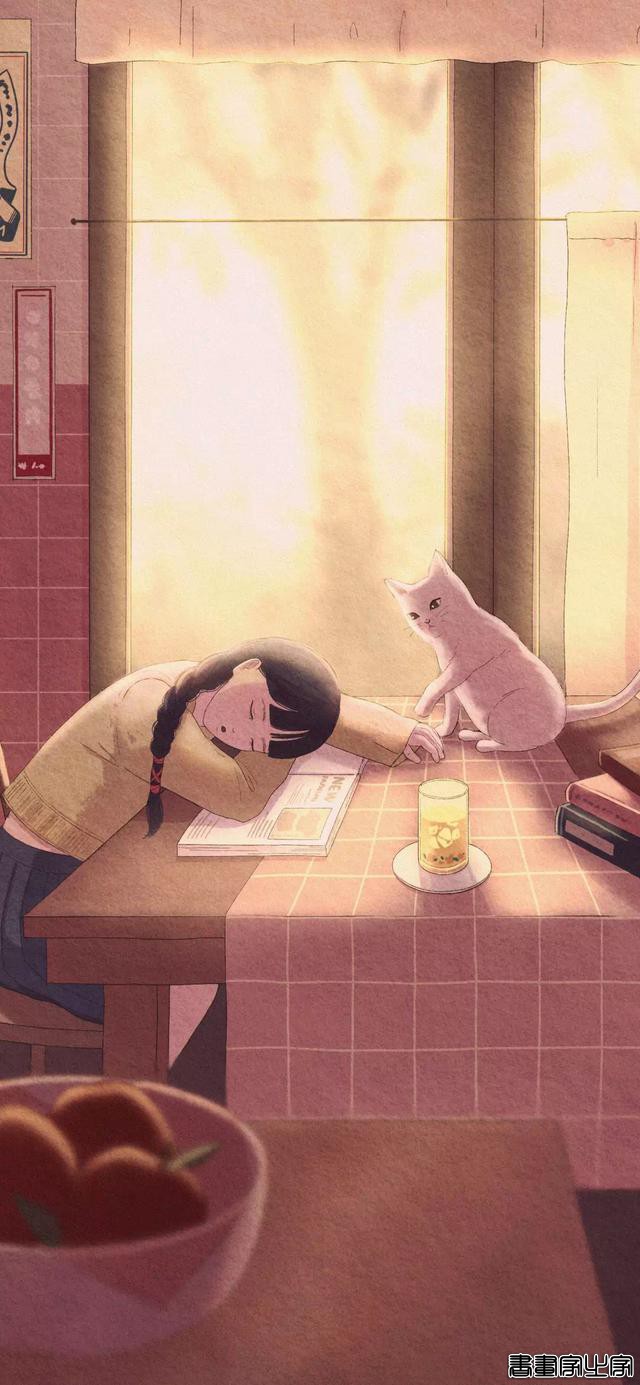 温柔插画壁纸，幸福大概就是这样的-9.jpg
