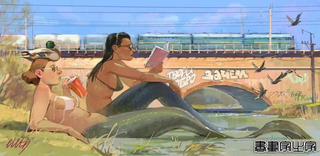 俄罗斯插画师 Julia Zhuravleva 笔下诙谐幽默的超现实梦幻插画作品-19.jpg