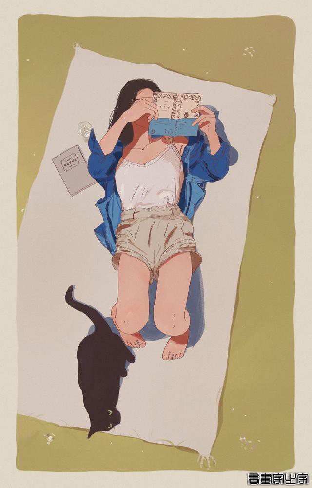 画风细腻的插画设计，很像猫咪视角的世界-6.jpg