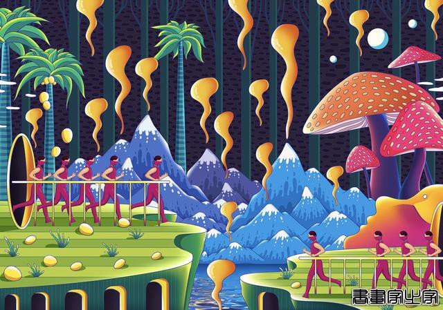 带有很强的个性化 超现实主义插画创意设计集锦-9.jpg