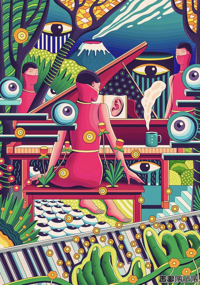 带有很强的个性化 超现实主义插画创意设计集锦-43.jpg