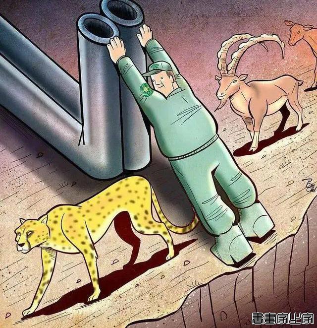 40岁伊朗插画家，创作讽刺人性的插画，震撼无数人-10.jpg