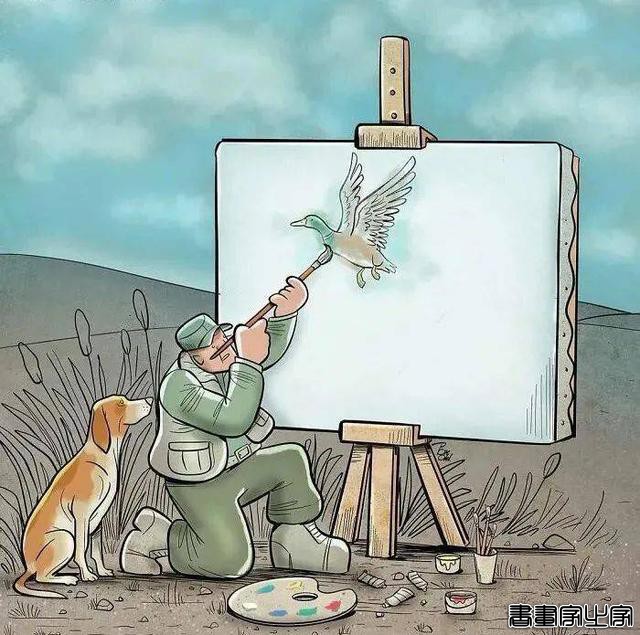 40岁伊朗插画家，创作讽刺人性的插画，震撼无数人-14.jpg