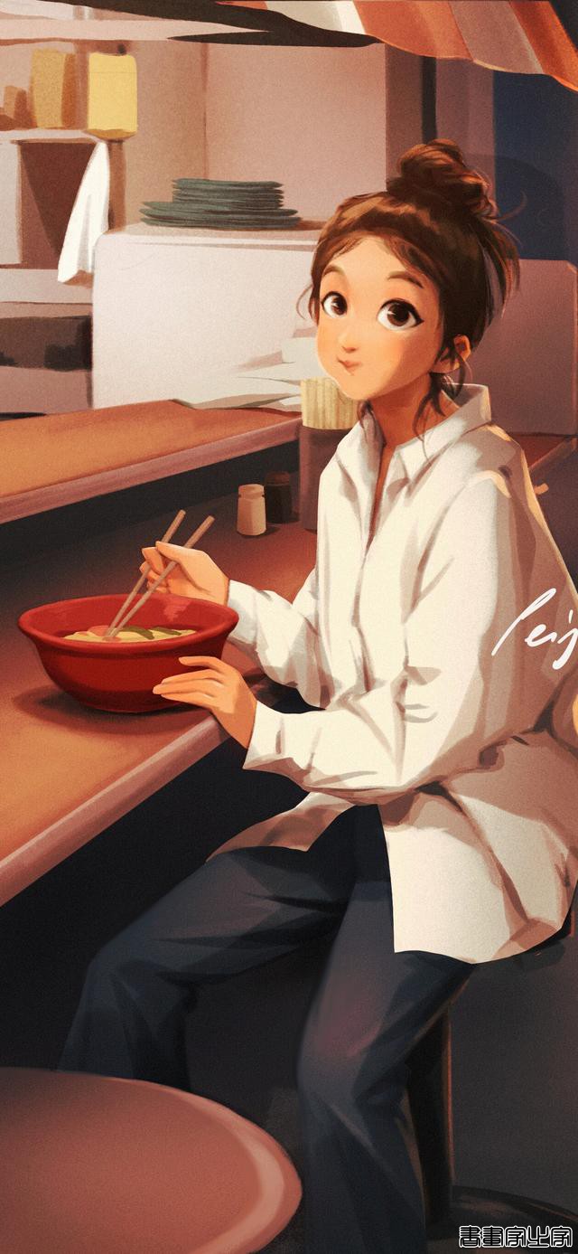 一组温柔治愈的插画壁纸-5.jpg