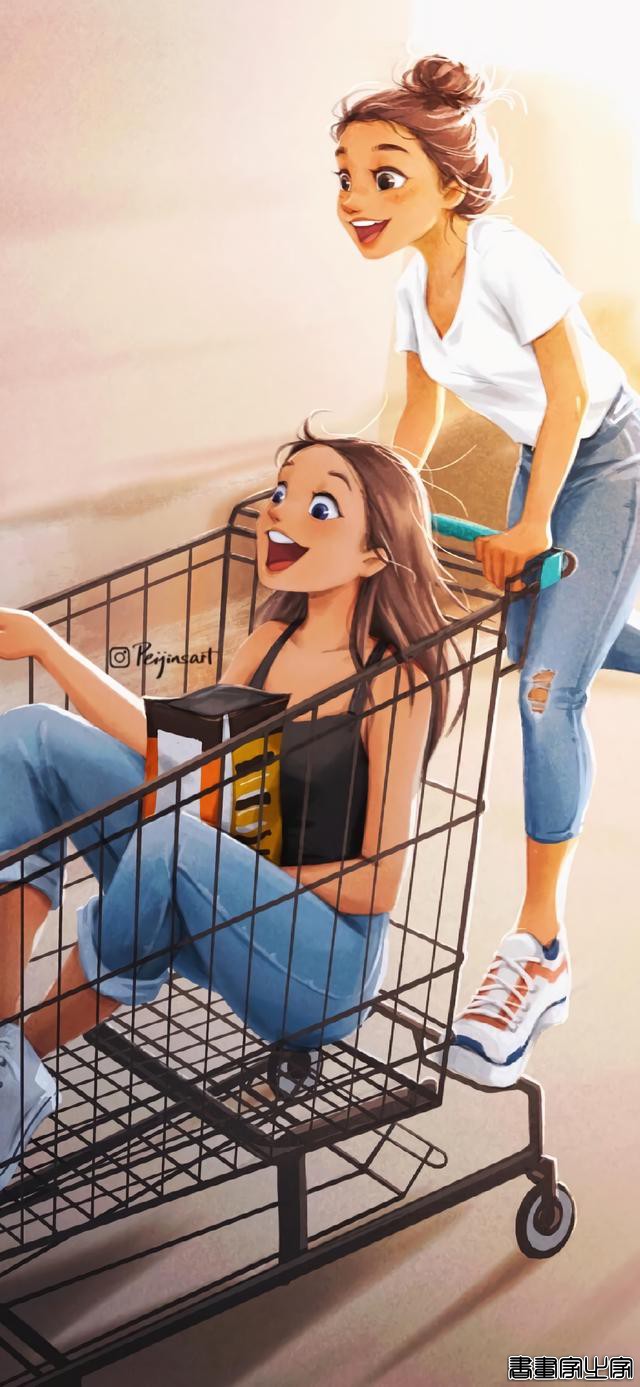 一组温柔治愈的插画壁纸-9.jpg