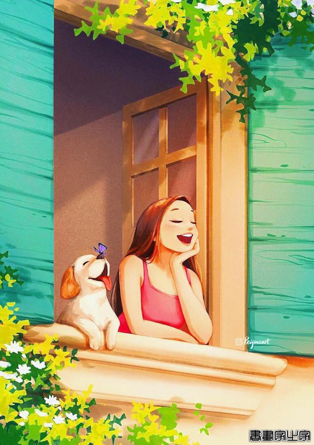 一组温柔治愈的插画壁纸-20.jpg