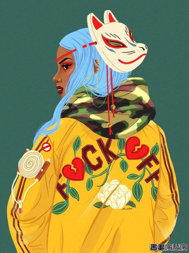 洛杉矶插画师 Alex Cabal 插画设计作品-11.jpg