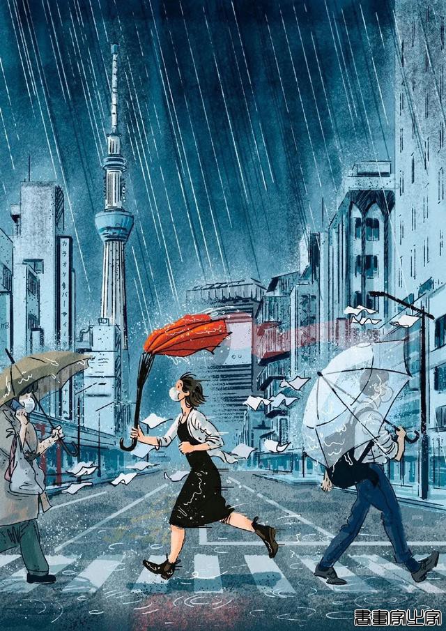 澳大利亚插画师 Adrian Hogan 的东京奥运狂想系列插画作品-8.jpg