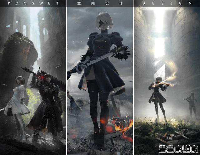 尼尔NieR系列御用画师幸田和磨的精美设定集插画欣赏-43.jpg