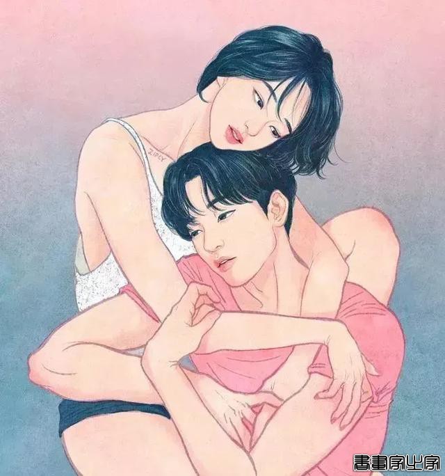 美女画师虐哭70万网友，笔下情侣插画让人脸红，谈个恋爱这么刺激-10.jpg
