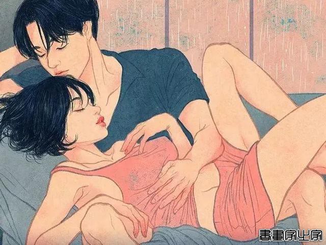 美女画师虐哭70万网友，笔下情侣插画让人脸红，谈个恋爱这么刺激-15.jpg