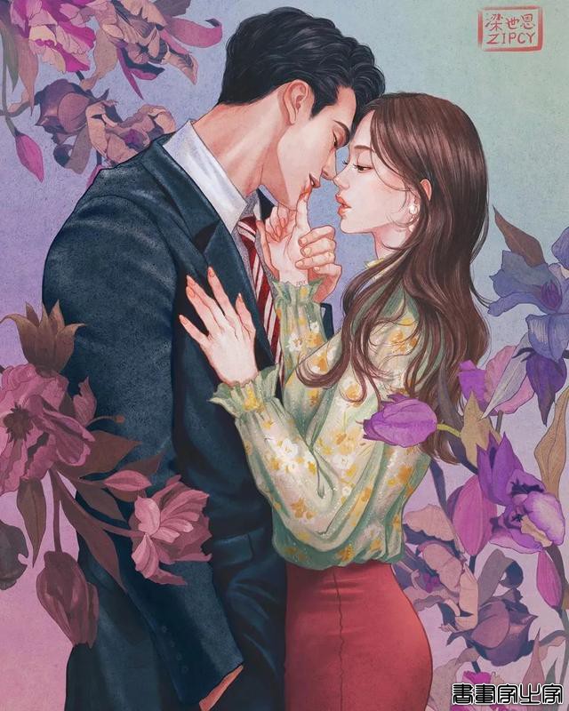 美女画师虐哭70万网友，笔下情侣插画让人脸红，谈个恋爱这么刺激-40.jpg