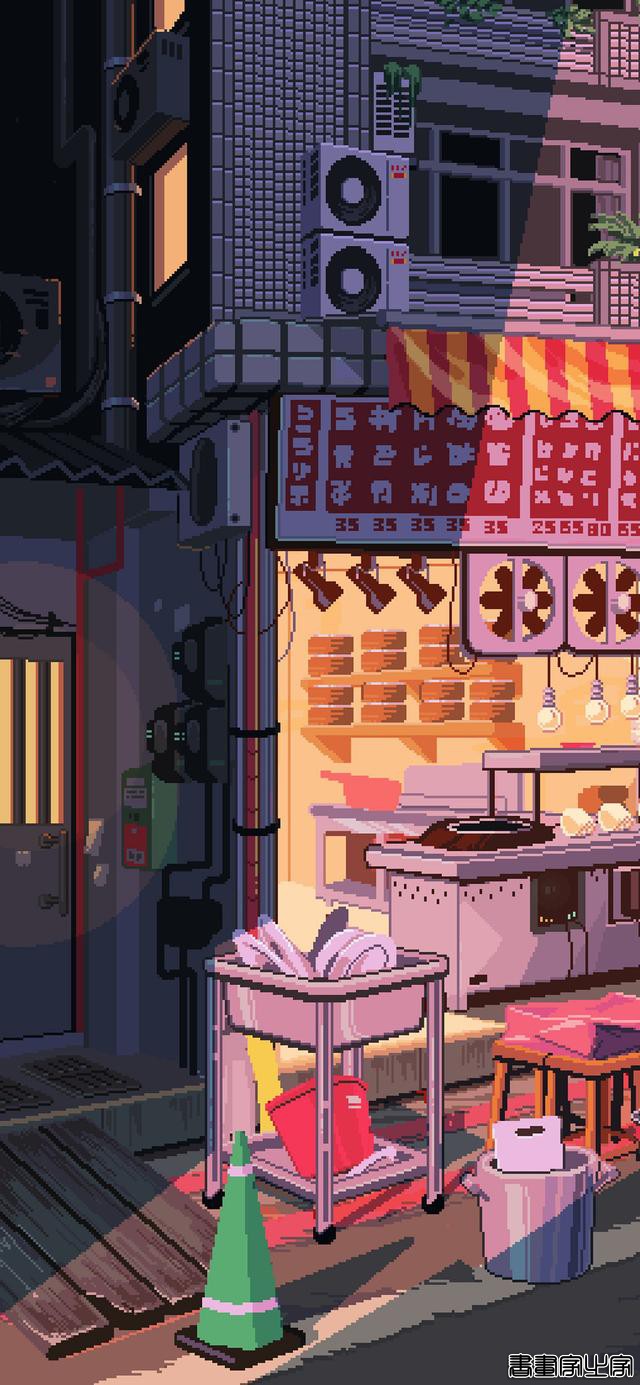 绝美像素风插画壁纸，好喜欢这种纯净的画风-17.jpg