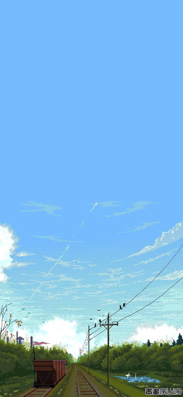 绝美像素风插画壁纸，好喜欢这种纯净的画风-21.jpg