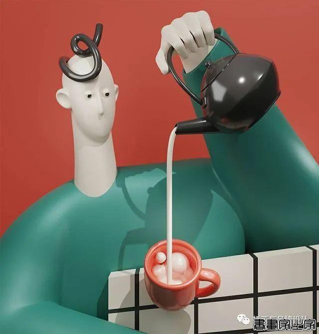 3D插画丨太生动了！夸张又可爱的人物造型，充满了童趣-6.jpg