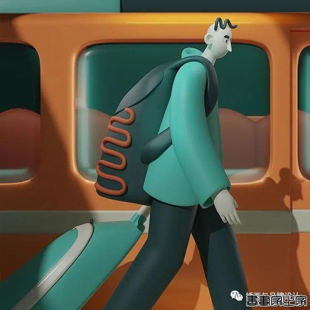 3D插画丨太生动了！夸张又可爱的人物造型，充满了童趣-10.jpg