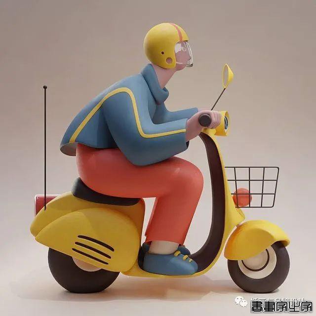 3D插画丨太生动了！夸张又可爱的人物造型，充满了童趣-14.jpg