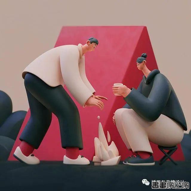 3D插画丨太生动了！夸张又可爱的人物造型，充满了童趣-22.jpg