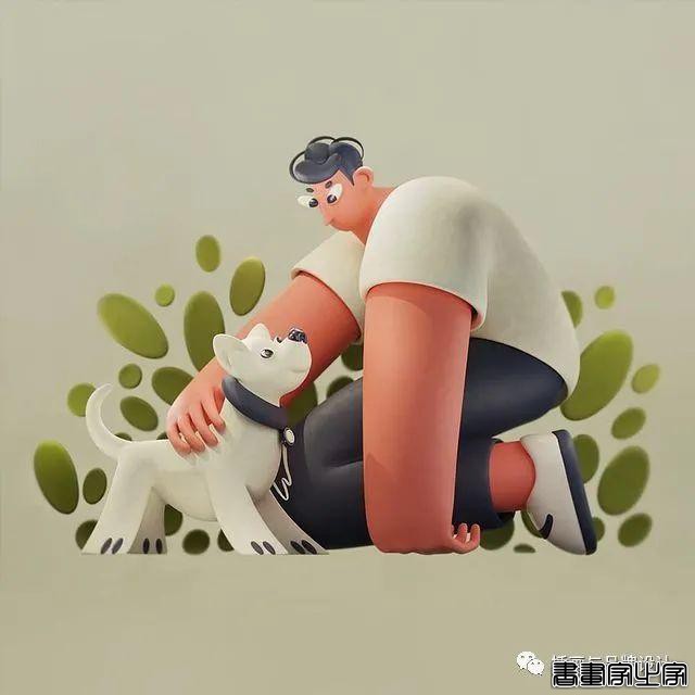 3D插画丨太生动了！夸张又可爱的人物造型，充满了童趣-32.jpg