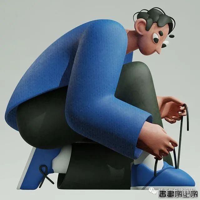 3D插画丨太生动了！夸张又可爱的人物造型，充满了童趣-36.jpg