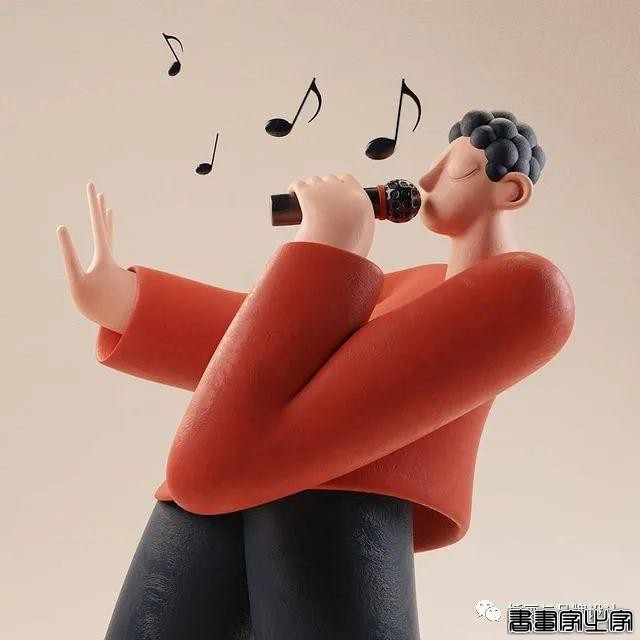3D插画丨太生动了！夸张又可爱的人物造型，充满了童趣-42.jpg