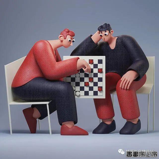 3D插画丨太生动了！夸张又可爱的人物造型，充满了童趣-41.jpg