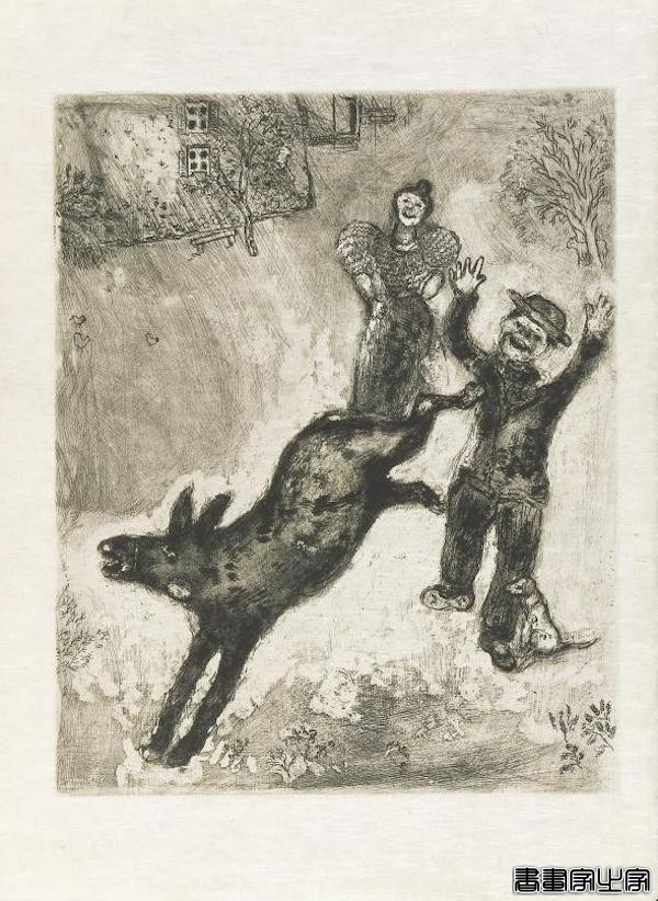 鉴赏｜夏加尔笔下的故乡、爱情及《拉·封丹寓言》插图-19.jpg