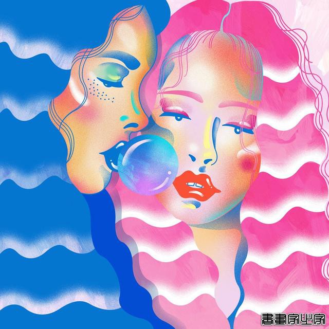 布鲁克林插画师Jordan Moss色彩强烈的插画作品-5.jpg