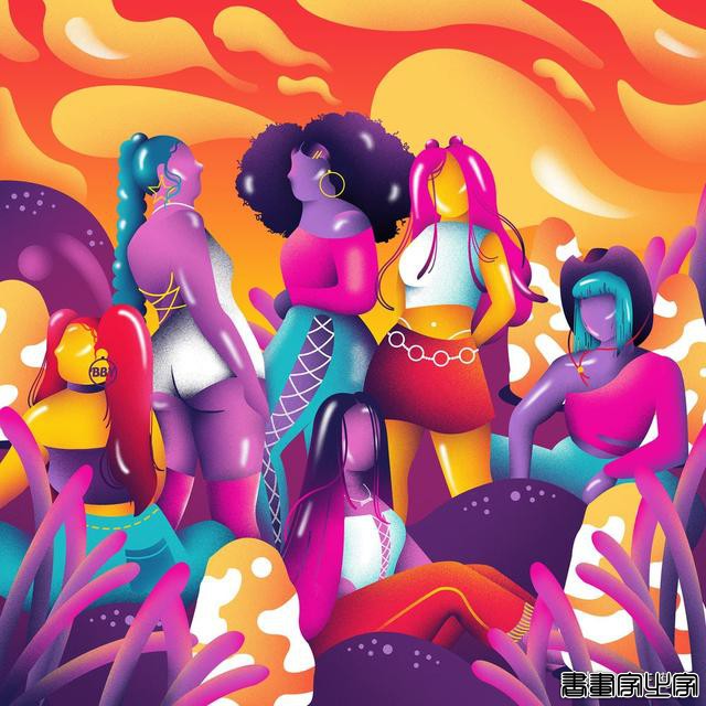 布鲁克林插画师Jordan Moss色彩强烈的插画作品-9.jpg
