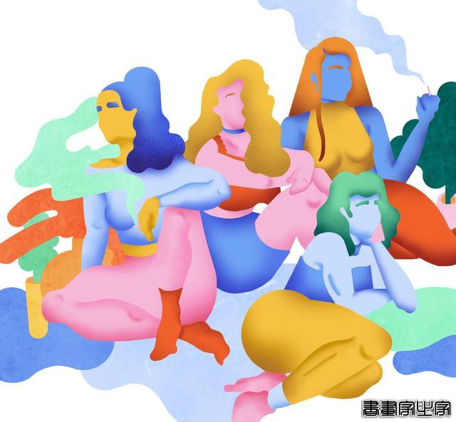布鲁克林插画师Jordan Moss色彩强烈的插画作品-13.jpg