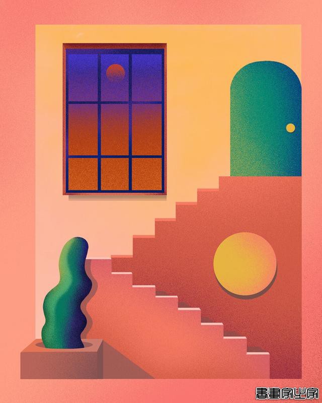 布鲁克林插画师Jordan Moss色彩强烈的插画作品-17.jpg