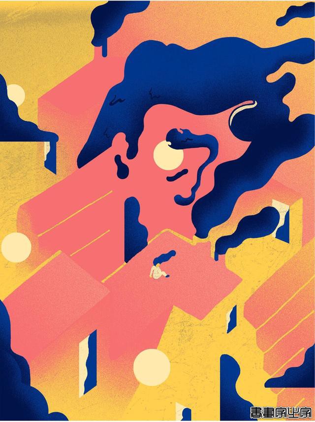布鲁克林插画师Jordan Moss色彩强烈的插画作品-29.jpg