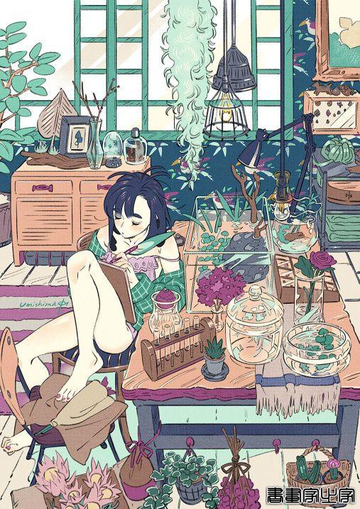 插画分享 精致温馨的日常画风-8.jpg