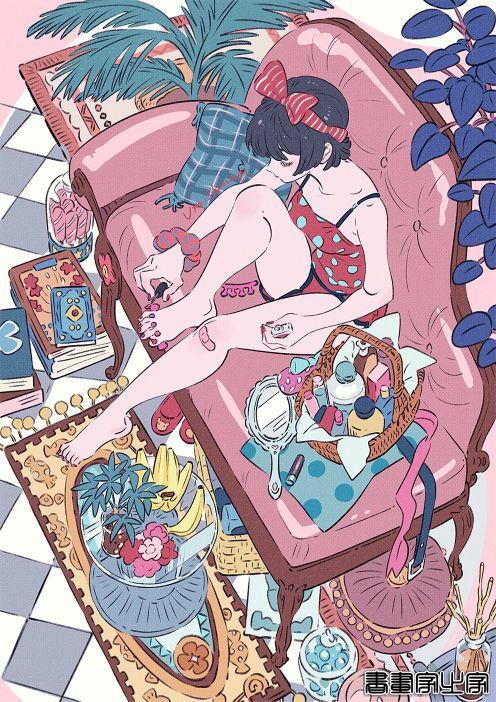 插画分享 精致温馨的日常画风-7.jpg