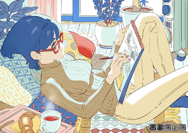插画分享 精致温馨的日常画风-14.jpg