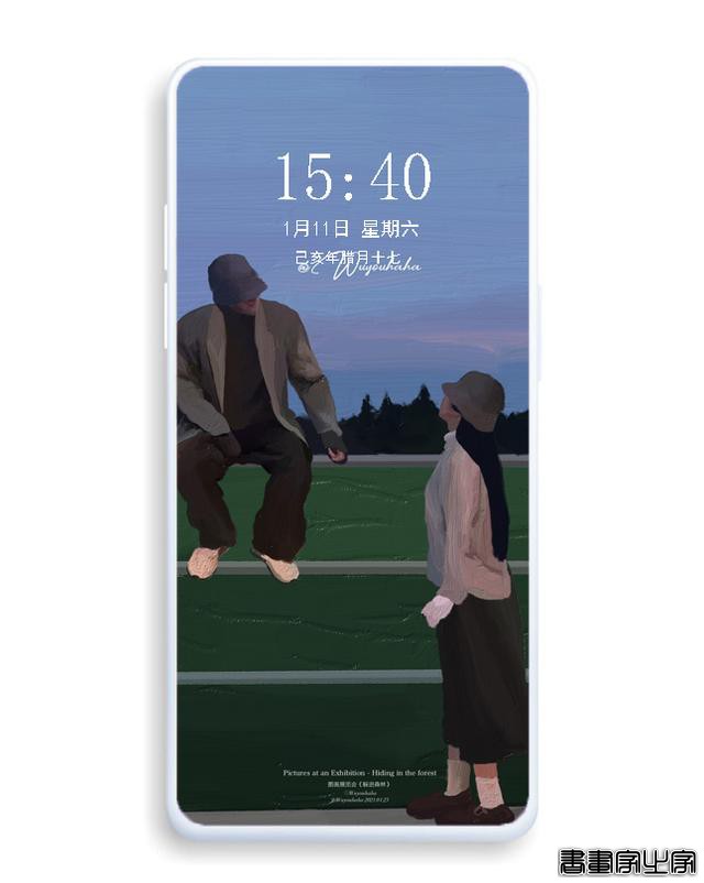 绝美治愈油画插画壁纸（二），心都融化了-6.jpg