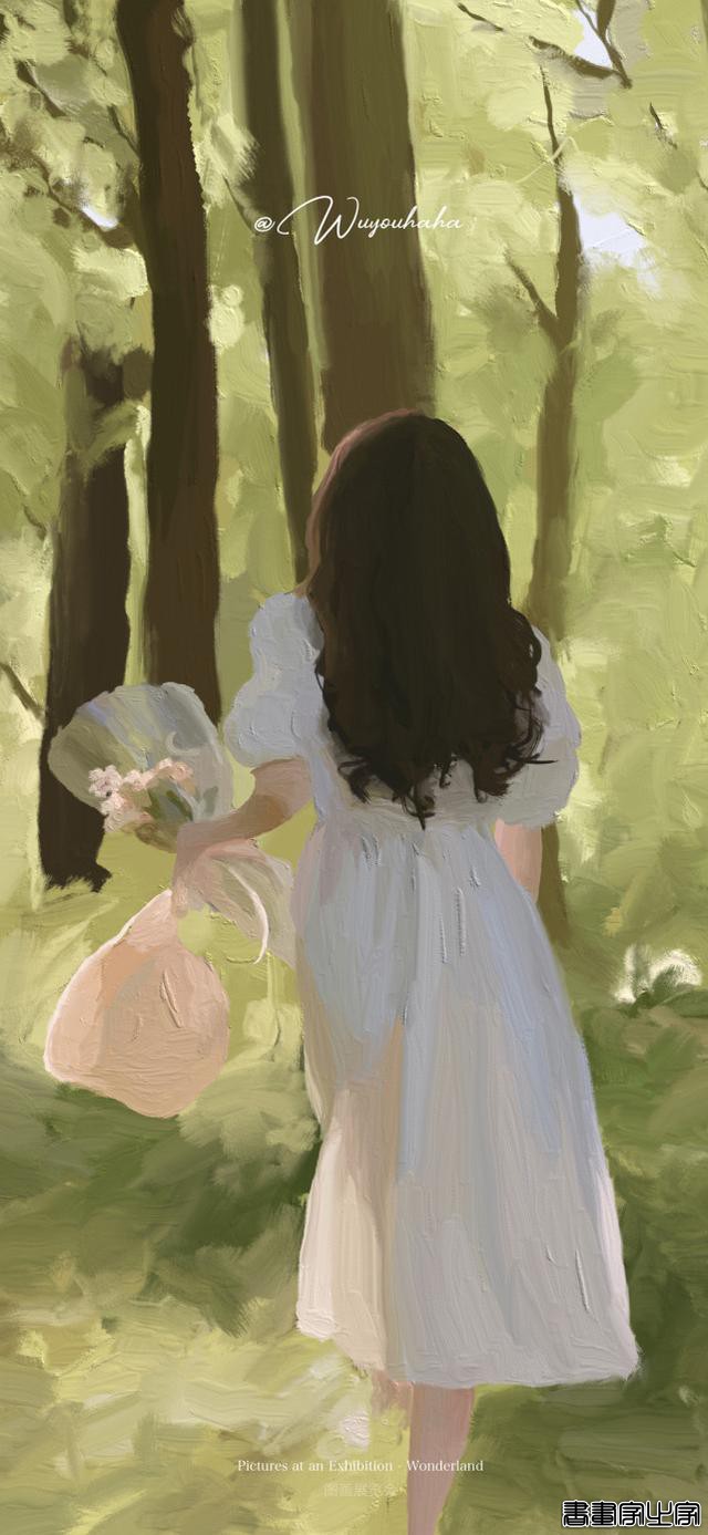 绝美治愈油画插画壁纸（二），心都融化了-13.jpg